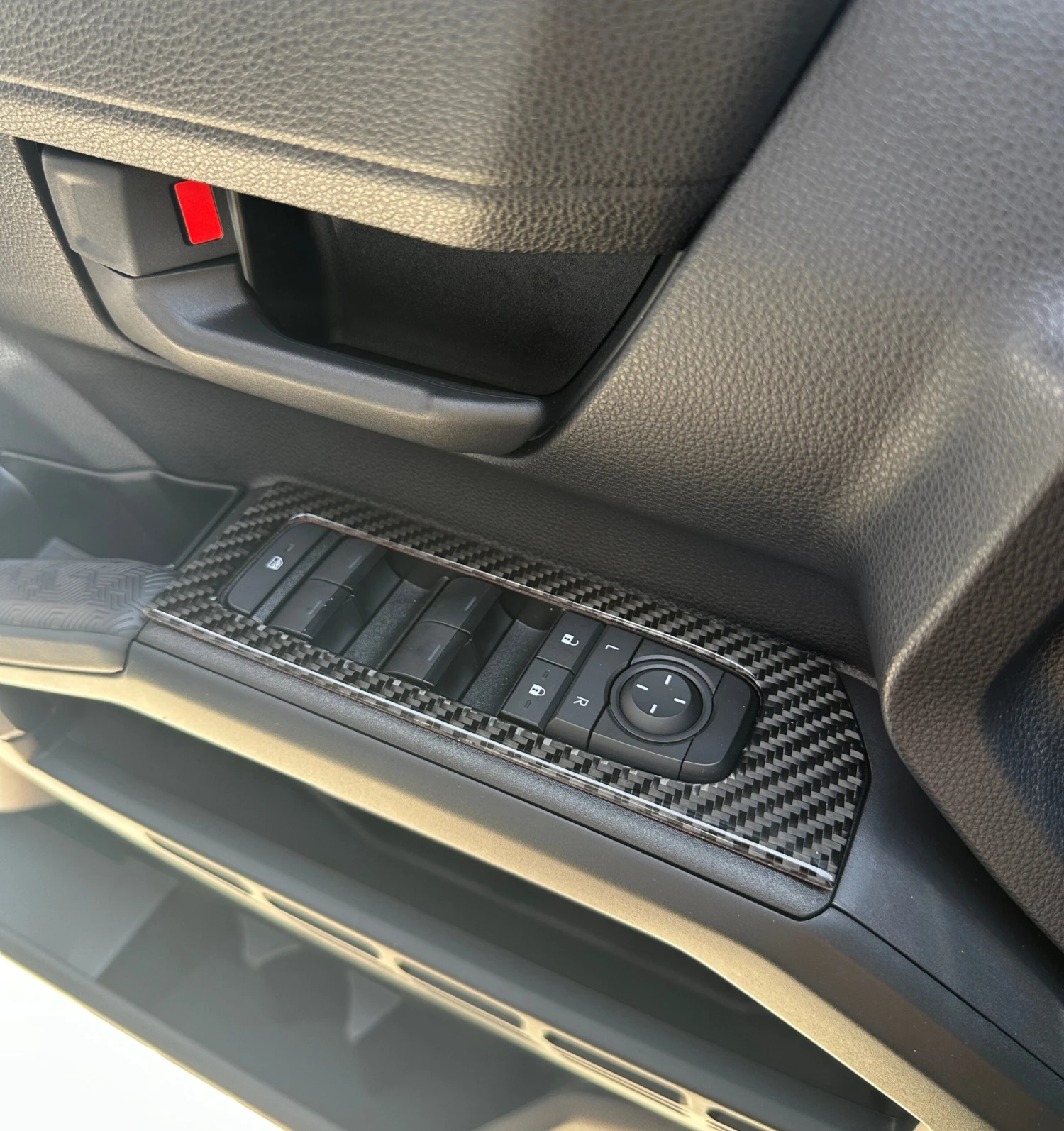 Door Switches Accent Trim Fits 2025-2026 Toyota 4runner 4 Door Switches Accent Trim Fits 2025-2026 Toyota 4runner - Image 2