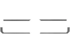 Front Grille Line Accent Trim Fits 2025-2026 Toyota 4Runner