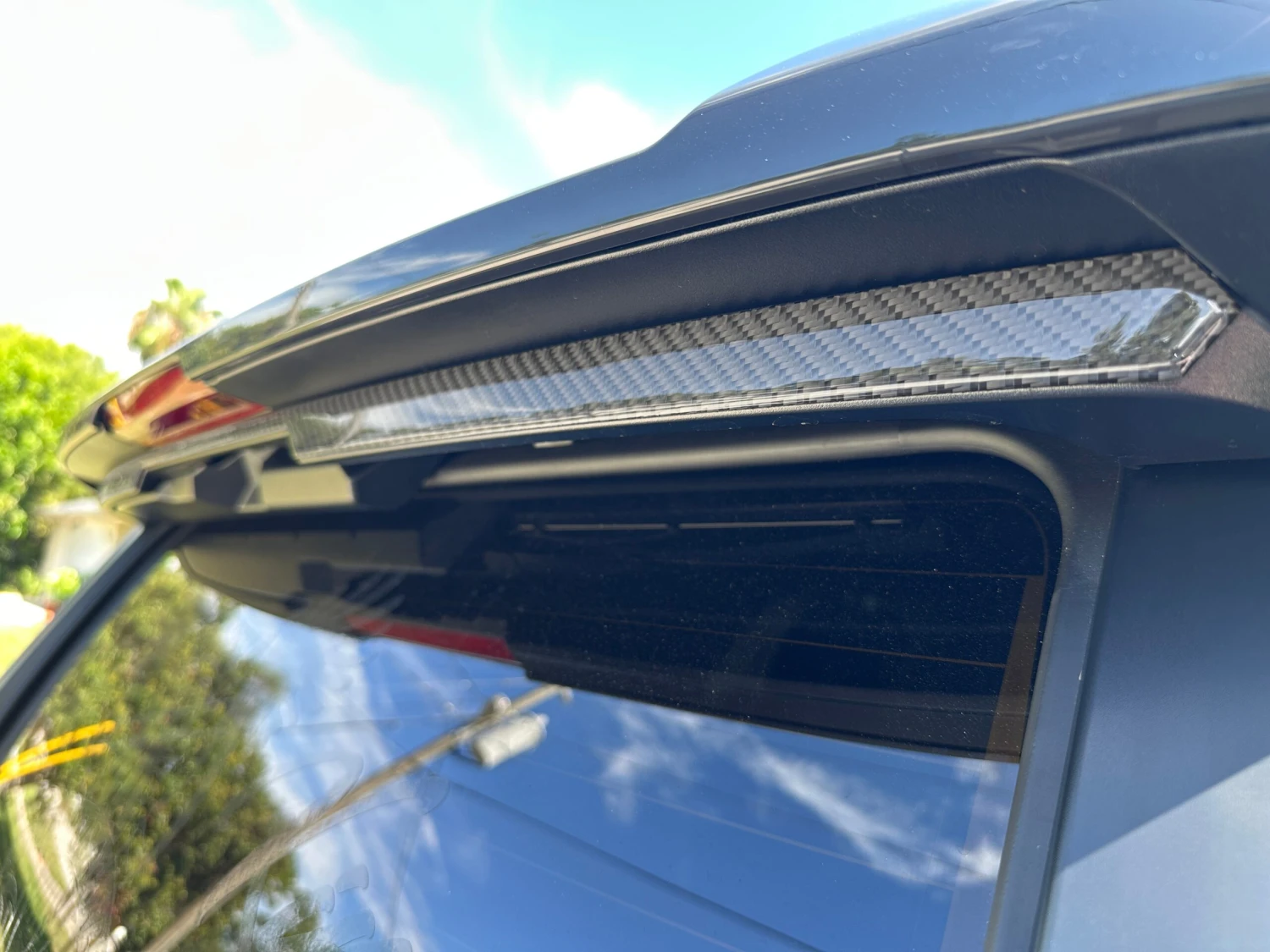 Lifgate Upper Line Accent Trim Fits 2025-2026 Toyota 4Runner 4 Lifgate Upper Line Accent Trim Fits 2025-2026 Toyota 4Runner - Image 2