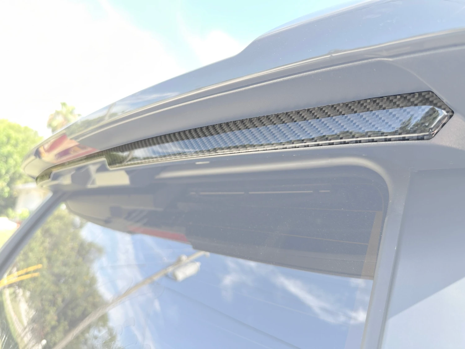 Lifgate Upper Line Accent Trim Fits 2025-2026 Toyota 4Runner 3 Lifgate Upper Line Accent Trim Fits 2025-2026 Toyota 4Runner