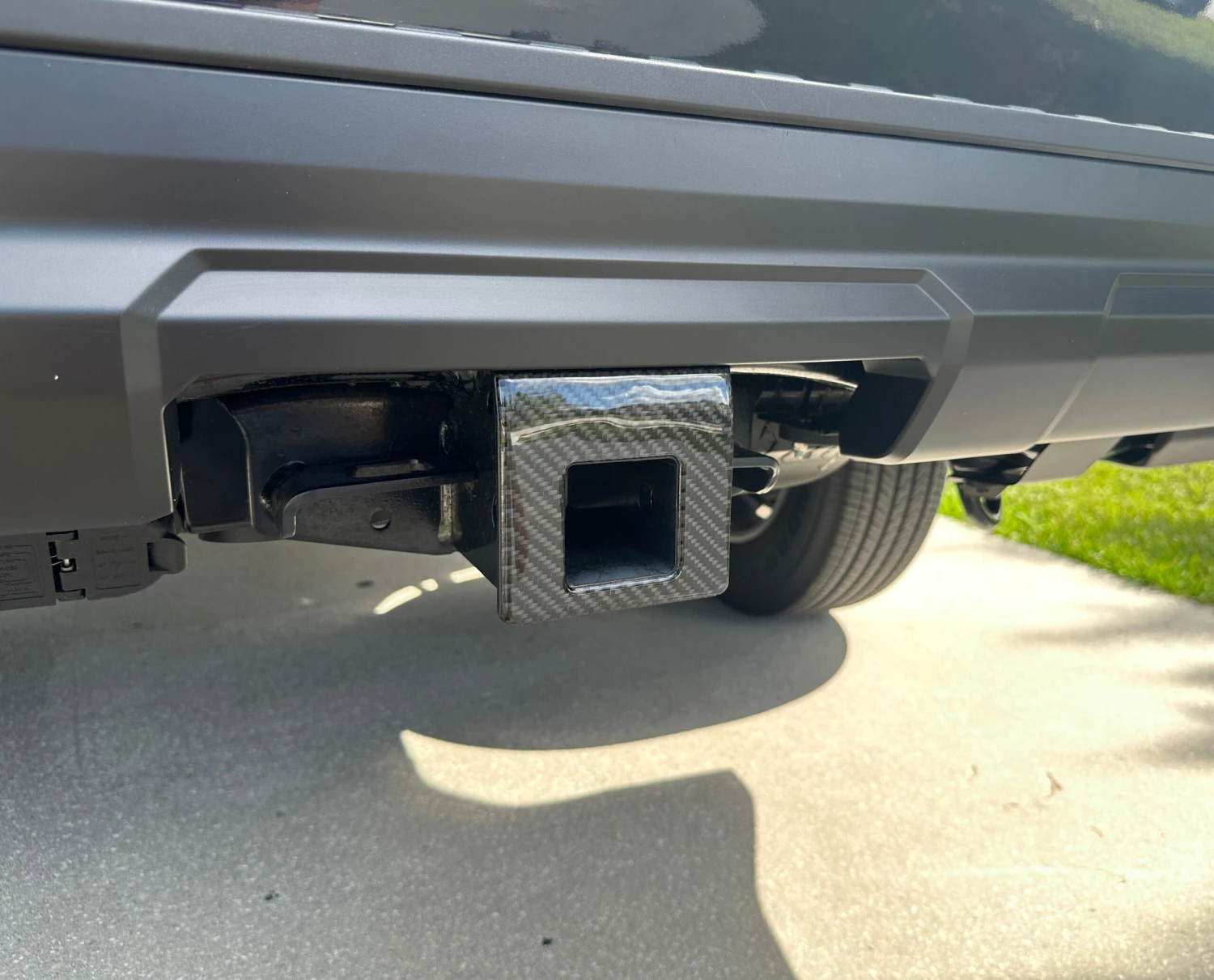 Hitch Reciever Accent Trim Fits 2025-2026 Toyota 4Runner 4 Hitch Reciever Accent Trim Fits 2025-2026 Toyota 4Runner - Image 2