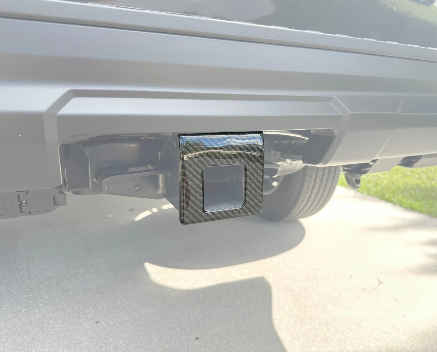 Hitch Reciever Accent Trim Fits 2025-2026 Toyota 4Runner 3 Hitch Reciever Accent Trim Fits 2025-2026 Toyota 4Runner