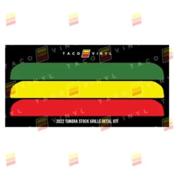 2022+ Tundra Offroad Grille Decal 26 2022+ Tundra Offroad Grille Decal -Car Parts Shop Rasta 2022 tundra