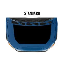 2007-14 FJ Cruiser Checkered Stripe Kit 38 2007-14 FJ Cruiser Checkered Stripe Kit -Car Parts Shop SatinBlack FJ Tacoma Standard Hood