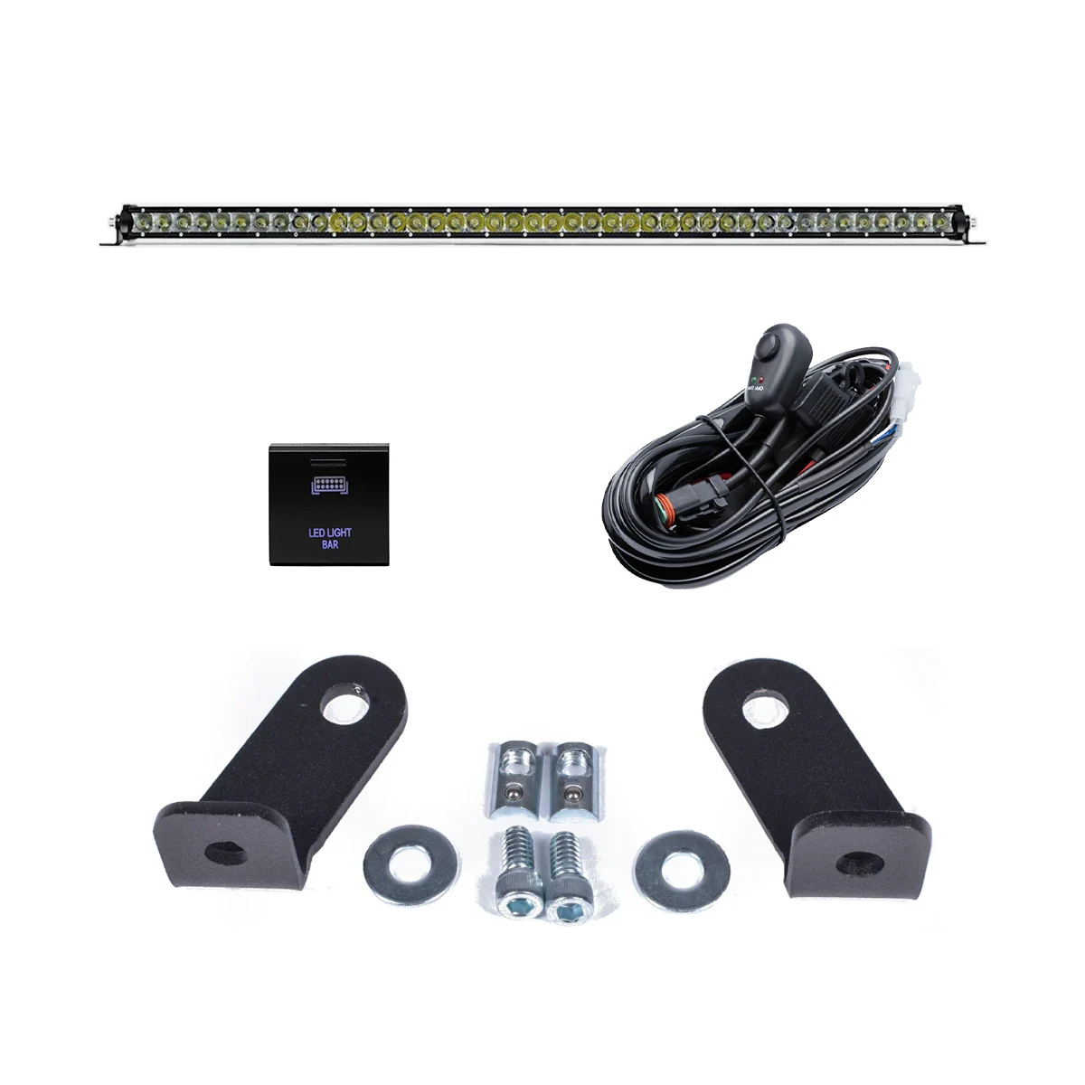 Sherpa Roof Rack LED Light Bar Bracket Kit 16 Sherpa Roof Rack LED Light Bar Bracket Kit - Image 14