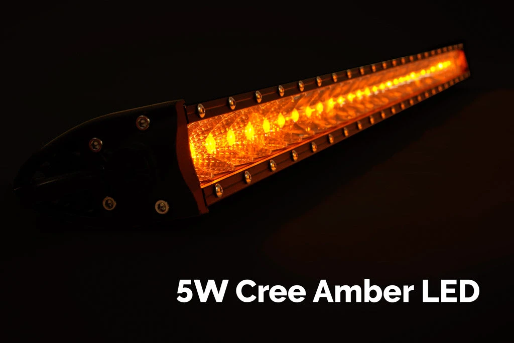 42" Slim Single Row LED Bar (Amber) 5 42" Slim Single Row LED Bar (Amber) - Image 3