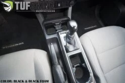 Center Console Cup Holder Inserts Fits 2016-2023 Toyota Tacoma -Car Parts Shop TAC004 FBK X