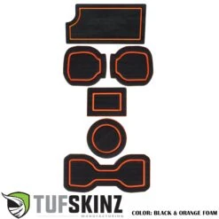 Center Console Cup Holder Inserts Fits 2016-2023 Toyota Tacoma -Car Parts Shop TAC011 FOG X