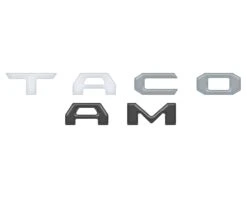 Glove Box Letter Inserts Fits 2016-2023 Toyota Tacoma 17 Glove Box Letter Inserts Fits 2016-2023 Toyota Tacoma -Car Parts Shop TAC017 WHT 488 G