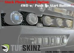 Climate Control Accent Trim Overlay Fits 2016-2023 Toyota Tacoma