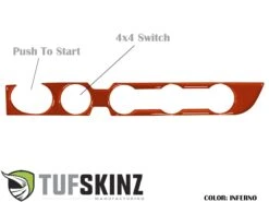 Climate Control Accent Trim Overlay Fits 2016-2023 Toyota Tacoma -Car Parts Shop TAC022 FNO G 32e979ab 667e 4938 8daf 2170813c3f73