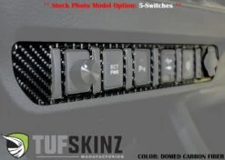 Center Dash Switch Panel Accent Fits 2016-2023 Toyota Tacoma