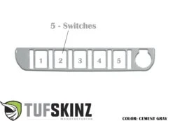 Center Dash Switch Panel Accent Fits 2016-2023 Toyota Tacoma -Car Parts Shop TAC023 GGY G 319cc2e6 d062 4572 9046 585de9a75b66