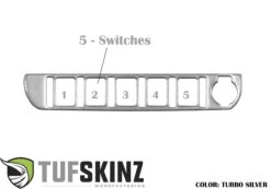 Center Dash Switch Panel Accent Fits 2016-2023 Toyota Tacoma -Car Parts Shop TAC023 GTO G 9b086cb4 5c2f 463f a5fe 19bae77c9d6a