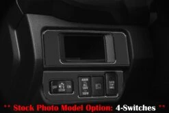 Dim Light Control Accent Trim Fits 2016-2022 Toyota Tacoma -Car Parts Shop TAC026 BLK G ef573276 4de9 4590 8ca2 2330ef401337