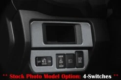 Dim Light Control Accent Trim Fits 2016-2022 Toyota Tacoma -Car Parts Shop TAC026 CLG G f3775bef dbdf 4bbf 942f 613d9a895768