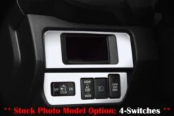 Dim Light Control Accent Trim Fits 2016-2022 Toyota Tacoma -Car Parts Shop TAC026 WHT G 093945cf fa69 48fd b330 b4b4acf4c9c2
