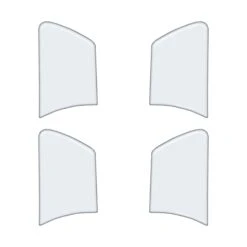 Door Handle Inserts Fits 2016-2023 Toyota Tacoma -Car Parts Shop TAC027 WHT G ec46851f 2fc5 44af b296 1629c38a08bd