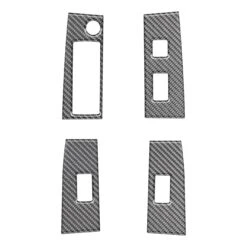 Door Switch Panel Accent Trim Overlays Fits 2016-2023 Toyota Tacoma -Car Parts Shop TAC028 DCF G 6f3037a6 55fc 45e6 b05e 3a55ff5a006b