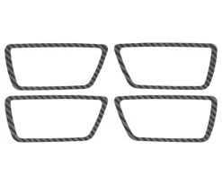 Door Handle Surround Accent Trim Overlays Fits 2016-2023 Toyota Tacoma -Car Parts Shop TAC031 RCF X 71dee010 3e2c 48e8 9e8b f7f8e0ef4c84