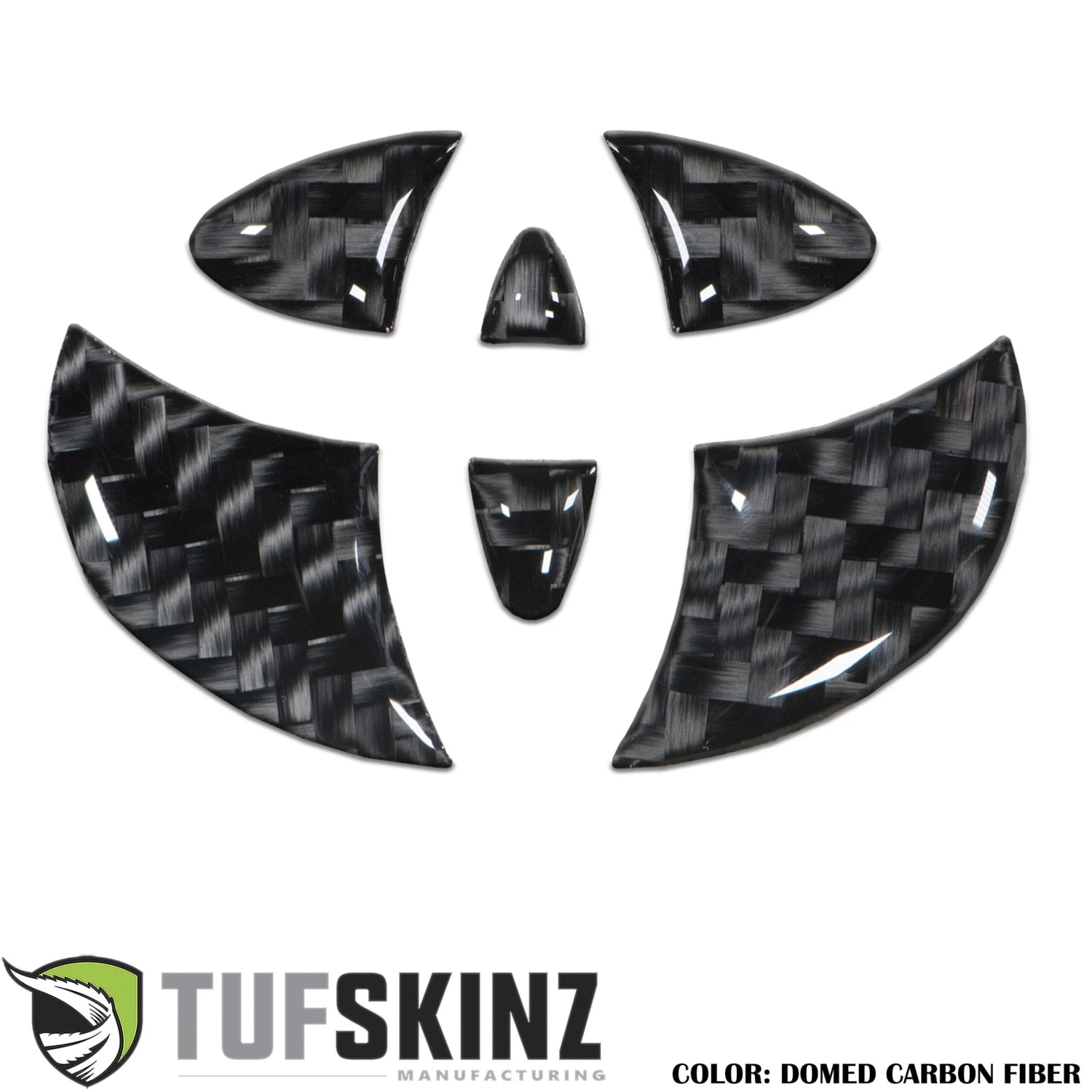 Steering Wheel Emblem Inserts Fits 2007-2014 Toyota FJ Cruiser 4 Steering Wheel Emblem Inserts Fits 2007-2014 Toyota FJ Cruiser - Image 2