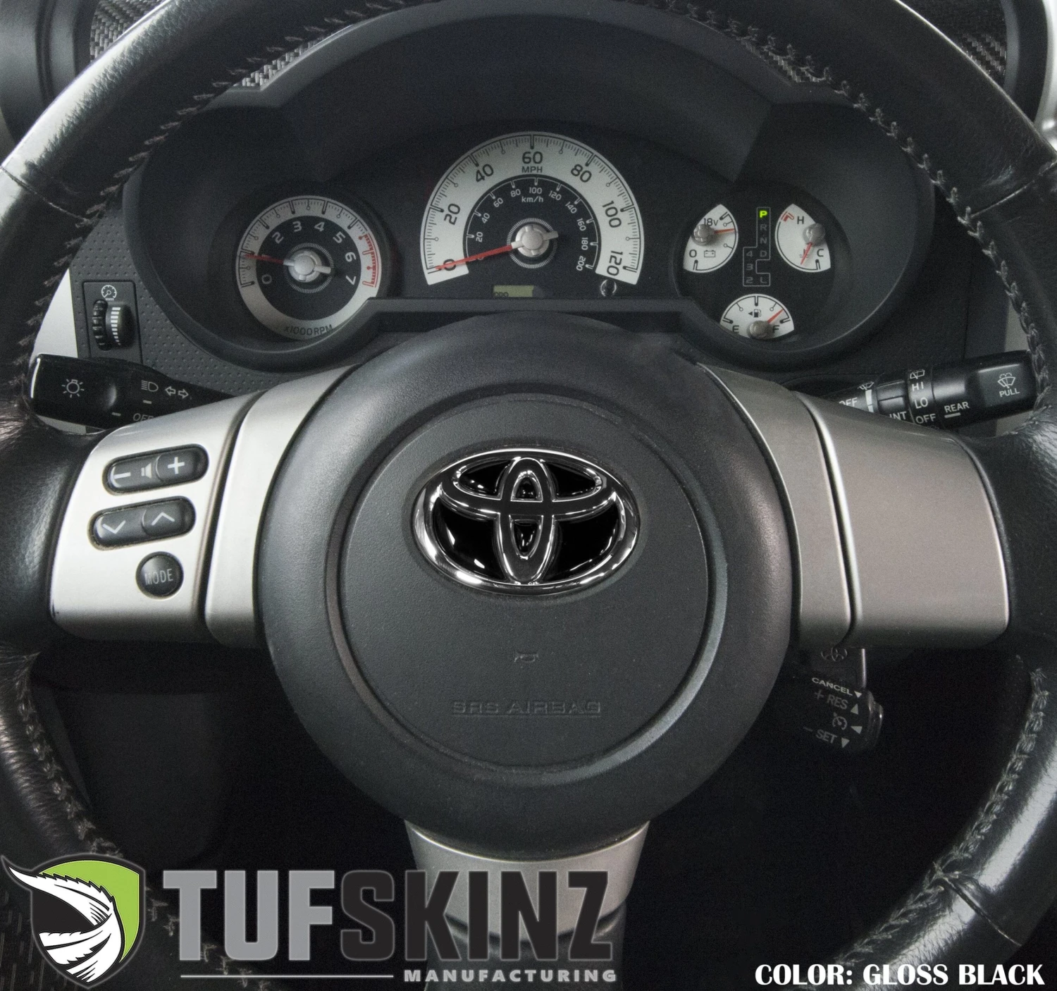 Steering Wheel Emblem Inserts Fits 2007-2014 Toyota FJ Cruiser 12 Steering Wheel Emblem Inserts Fits 2007-2014 Toyota FJ Cruiser - Image 10