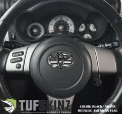 Steering Wheel Emblem Inserts Fits 2007-2014 Toyota FJ Cruiser 32 Steering Wheel Emblem Inserts Fits 2007-2014 Toyota FJ Cruiser -Car Parts Shop TAC032 TFJ GTO 047 G
