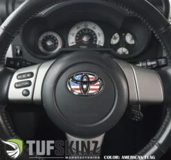 Steering Wheel Emblem Inserts Fits 2007-2014 Toyota FJ Cruiser 25 Steering Wheel Emblem Inserts Fits 2007-2014 Toyota FJ Cruiser -Car Parts Shop TAC032 TFJ GTO RWB G