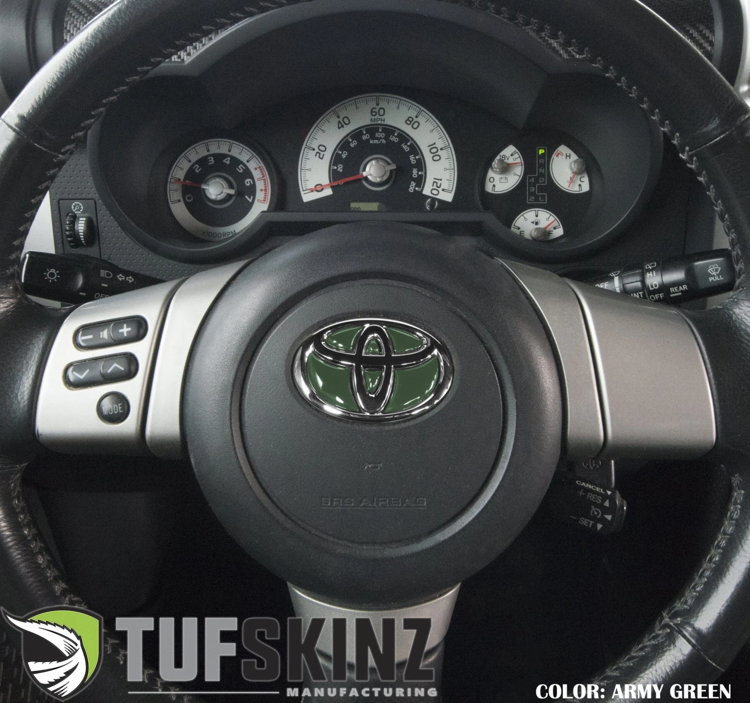Steering Wheel Emblem Inserts Fits 2007-2014 Toyota FJ Cruiser 16 Steering Wheel Emblem Inserts Fits 2007-2014 Toyota FJ Cruiser - Image 14