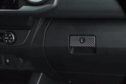 Glove Box Handle Accent Trim Overlay Fits 2016-2023 Toyota Tacoma -Car Parts Shop TAC040 RCF X