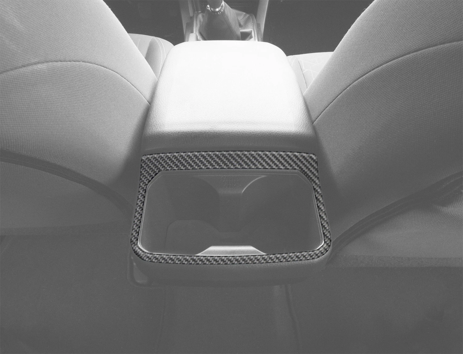 Rear Cup Holder Accent Trim Overlay Fits 2016-2023 Toyota Tacoma 3 Rear Cup Holder Accent Trim Overlay Fits 2016-2023 Toyota Tacoma