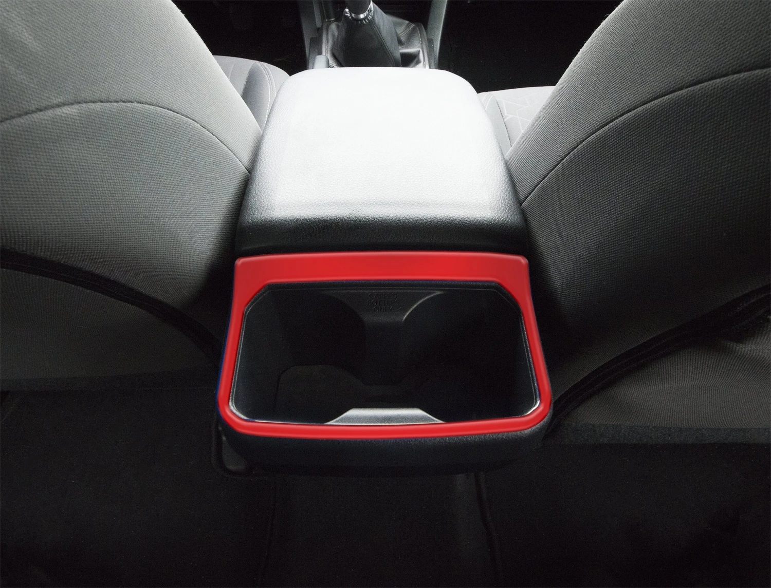 Rear Cup Holder Accent Trim Overlay Fits 2016-2023 Toyota Tacoma 10 Rear Cup Holder Accent Trim Overlay Fits 2016-2023 Toyota Tacoma - Image 8