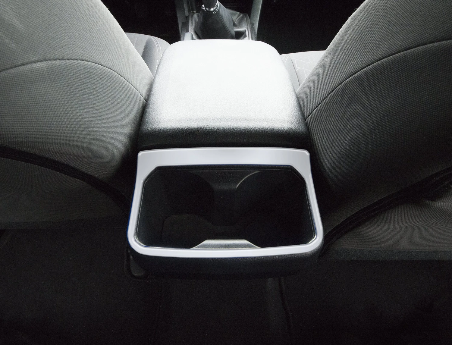 Rear Cup Holder Accent Trim Overlay Fits 2016-2023 Toyota Tacoma 12 Rear Cup Holder Accent Trim Overlay Fits 2016-2023 Toyota Tacoma - Image 10