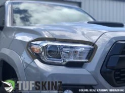 Headlight Accent Trim Overlay Fits 2016-2023 Toyota Tacoma -Car Parts Shop TAC063 RCF X 0