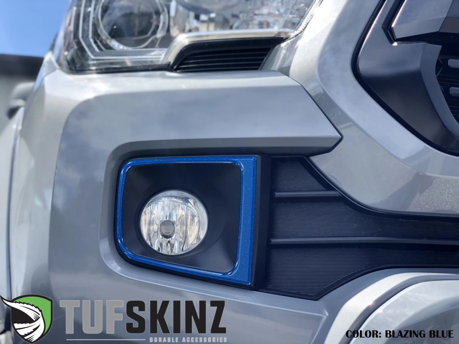 Fog Light Accent Trim Overlays Fits 2016-2023 Toyota Tacoma 8 Fog Light Accent Trim Overlays Fits 2016-2023 Toyota Tacoma - Image 6