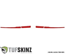 Side Mirror Accent Trim Overlays Fits 2016-2023 Toyota Tacoma -Car Parts Shop TAC065 RED G 1 af365afd 0c1c 4437 a73c 94dc089454b8