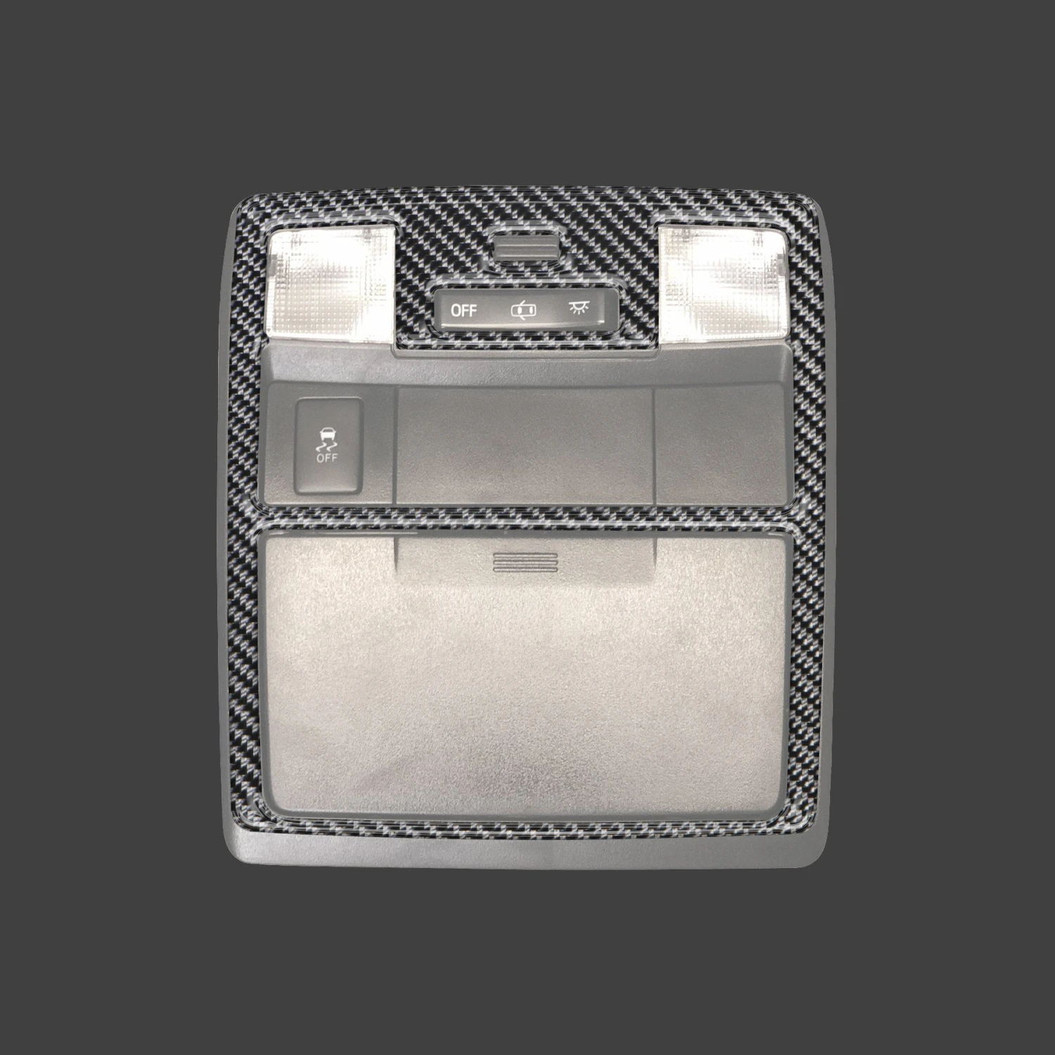 Overhead Accent Trim Overlay Fits 2016-2023 Toyota Tacoma 3 Overhead Accent Trim Overlay Fits 2016-2023 Toyota Tacoma