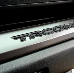 Glovebox Letter Overlays Fits 2024-2025 Toyota Tacoma