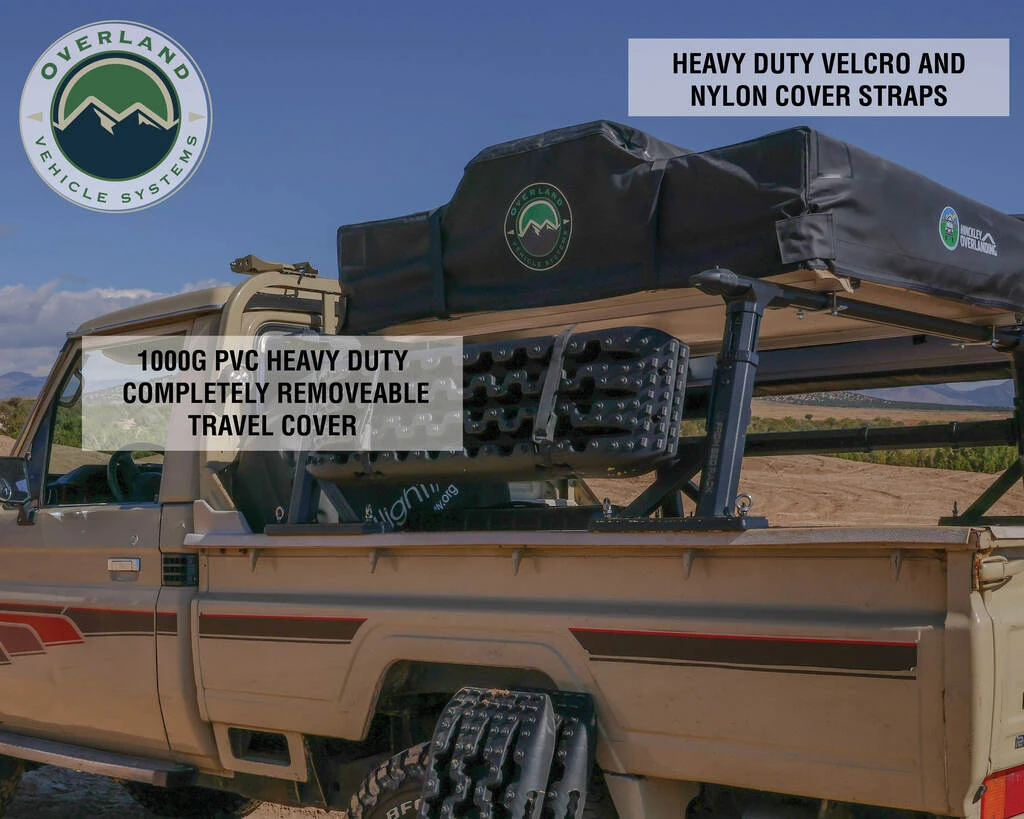 OVS TMBK 3 Person Roof Top Tent With Green Rain Fly 6 OVS TMBK 3 Person Roof Top Tent With Green Rain Fly - Image 4