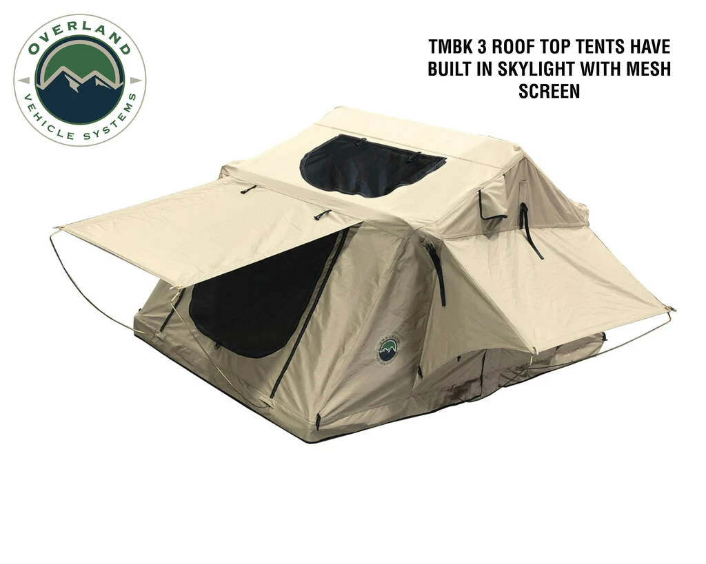 OVS TMBK 3 Person Roof Top Tent With Green Rain Fly 10 OVS TMBK 3 Person Roof Top Tent With Green Rain Fly - Image 8