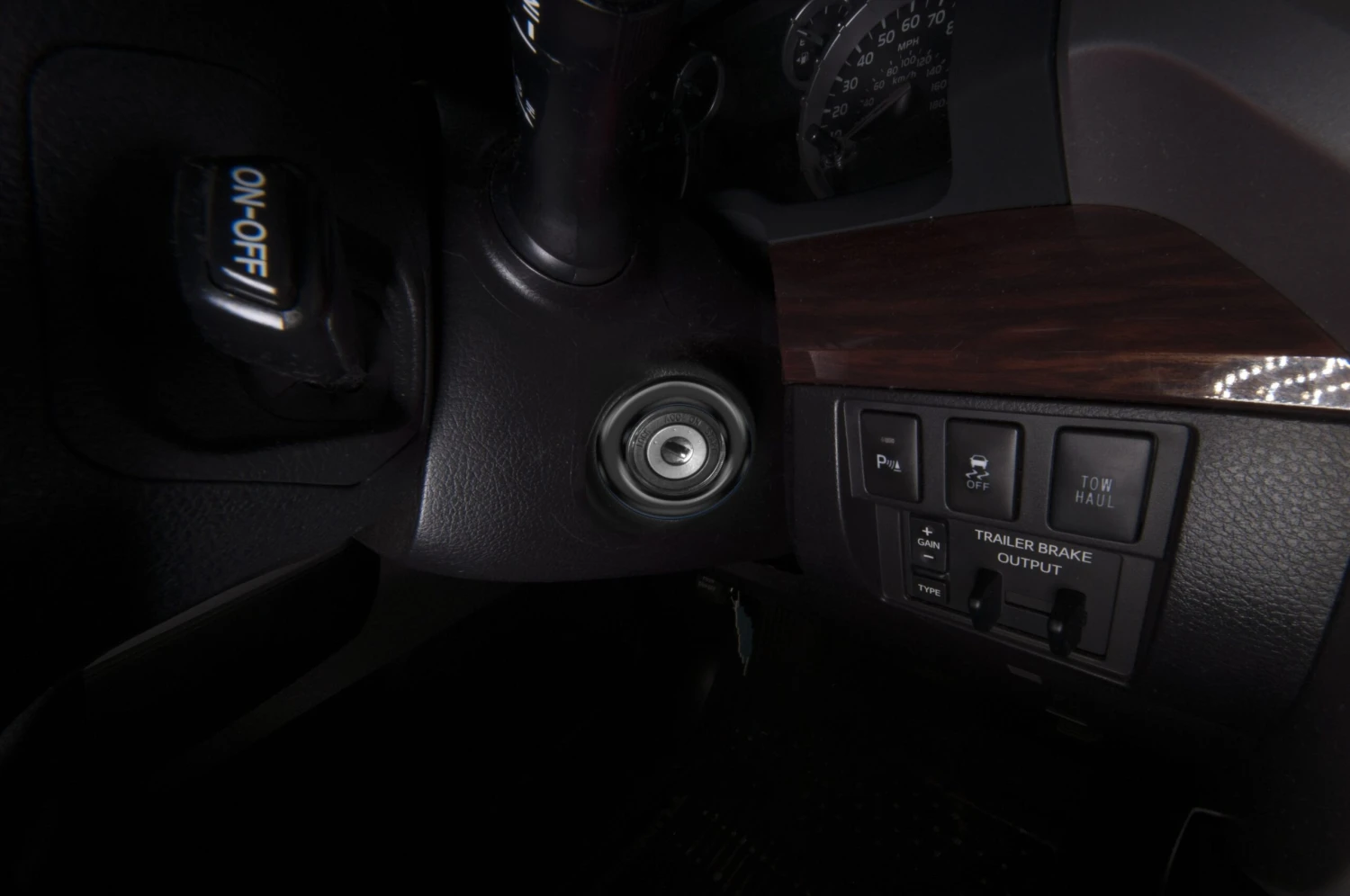 Key Ignition Accent Trim Overlay Fits 2014-2021 Toyota Tundra 8 Key Ignition Accent Trim Overlay Fits 2014-2021 Toyota Tundra - Image 6