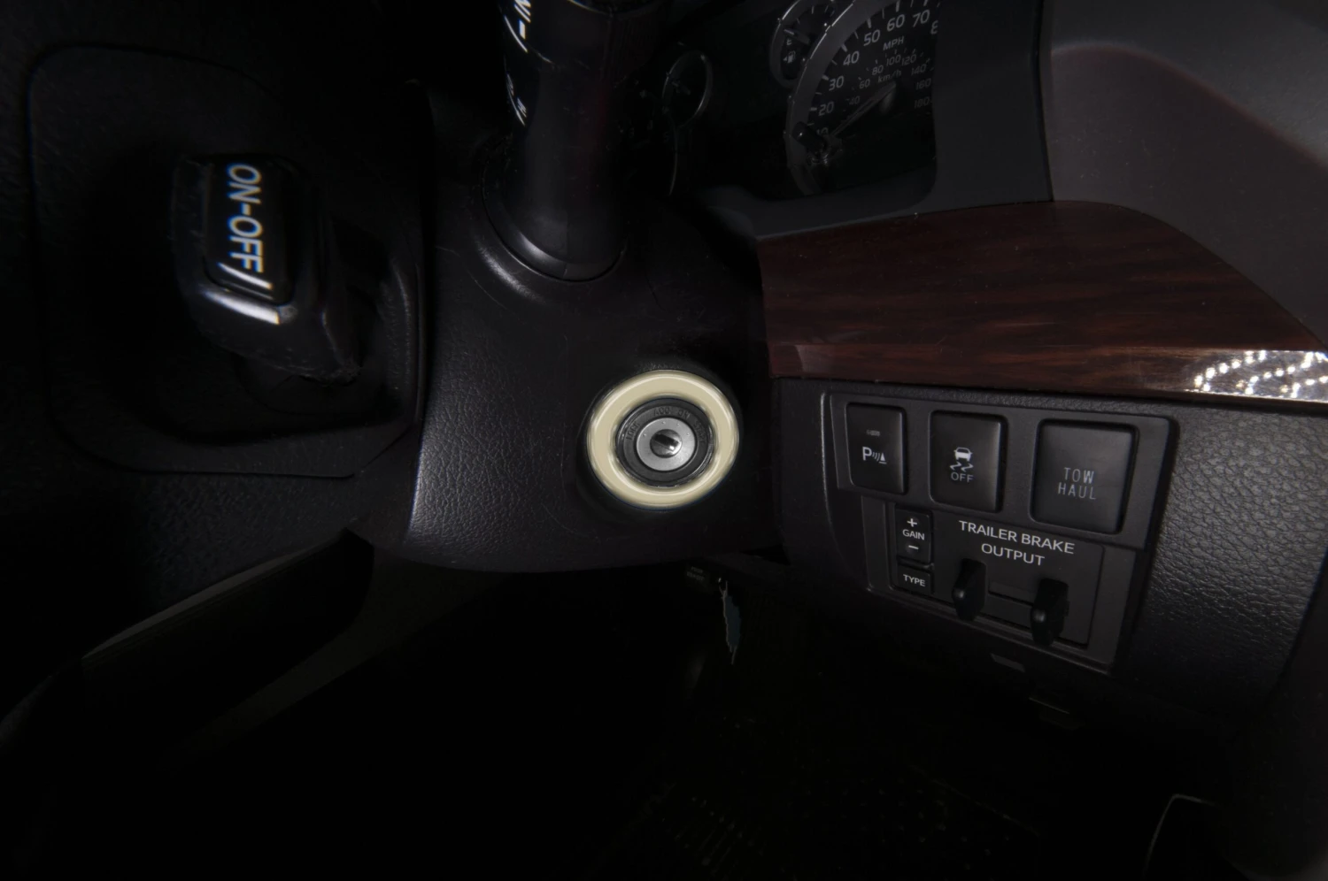 Key Ignition Accent Trim Overlay Fits 2014-2021 Toyota Tundra 18 Key Ignition Accent Trim Overlay Fits 2014-2021 Toyota Tundra - Image 16