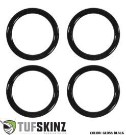 AC Vent Rings Accent Trim Fits 2014-2021 Toyota Tundra 26 AC Vent Rings Accent Trim Fits 2014-2021 Toyota Tundra -Car Parts Shop TUN019 BLK G