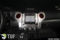 AC Vent Rings Accent Trim Fits 2014-2021 Toyota Tundra 41 AC Vent Rings Accent Trim Fits 2014-2021 Toyota Tundra -Car Parts Shop TUN019 FNO G