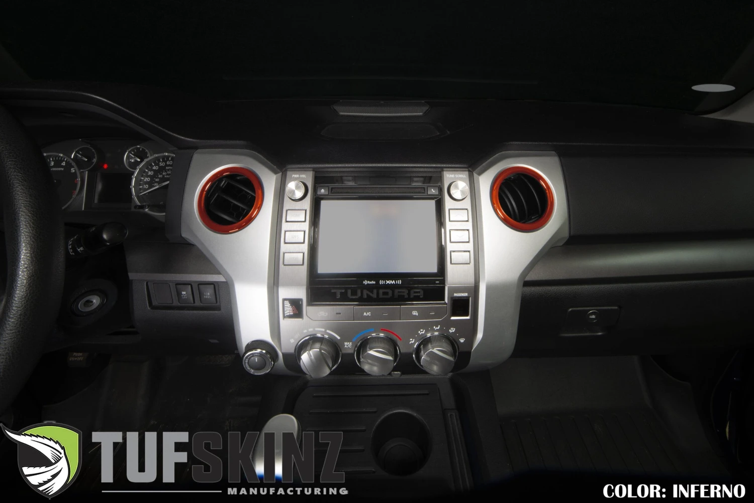 AC Vent Rings Accent Trim Fits 2014-2021 Toyota Tundra 22 AC Vent Rings Accent Trim Fits 2014-2021 Toyota Tundra - Image 20