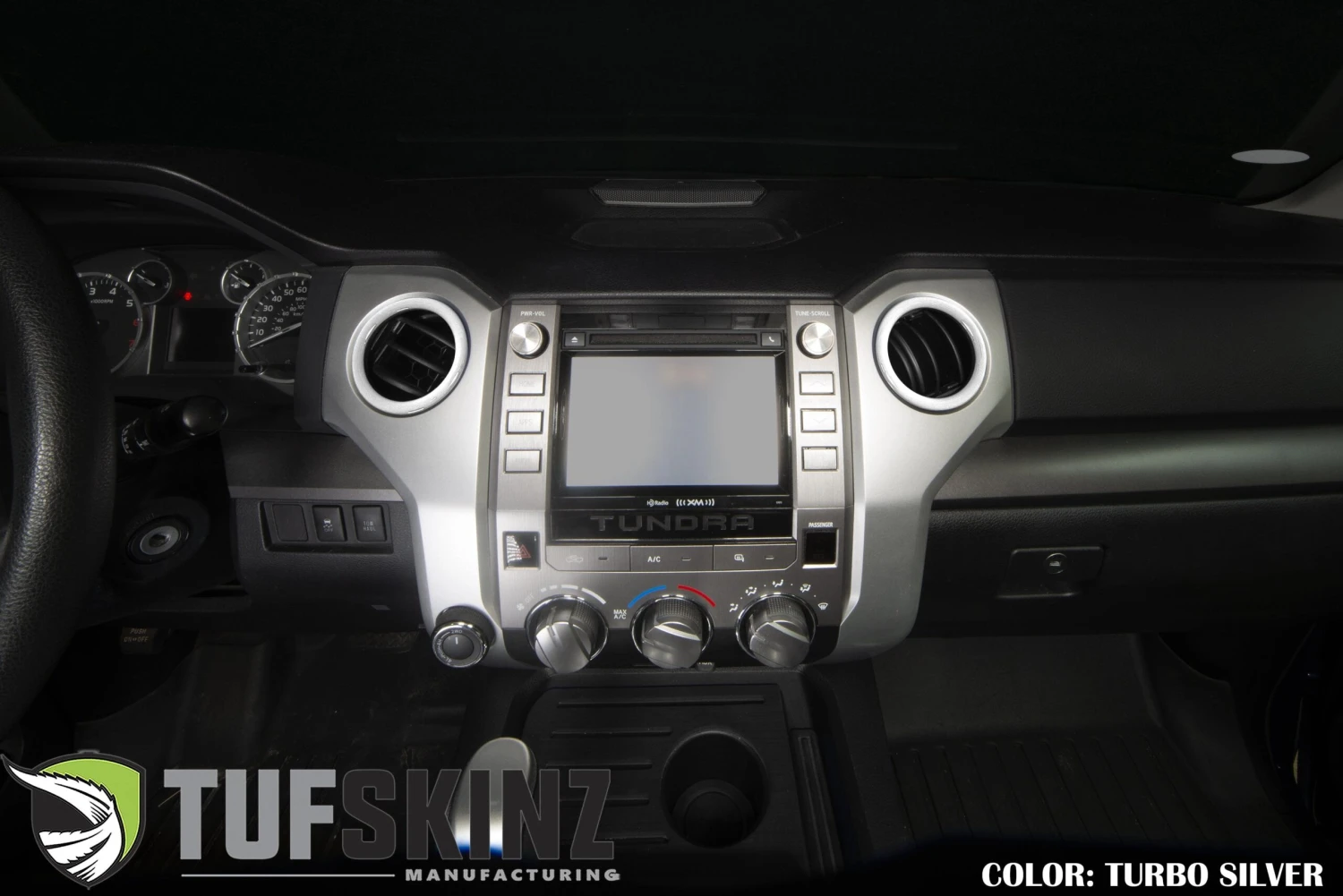 AC Vent Rings Accent Trim Fits 2014-2021 Toyota Tundra 16 AC Vent Rings Accent Trim Fits 2014-2021 Toyota Tundra - Image 14