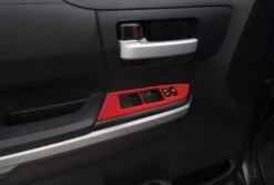 Door Switch Panel Accent Trim Fits 2014-2021 Toyota Tundra -Car Parts Shop TUN027 RED G 1a5dad68 03c2 44c6 9e51 1cdc8bb343aa