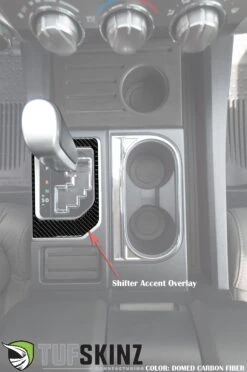 Center Console Shifter Accent Trim Fits 2014-2021 Toyota Tundra