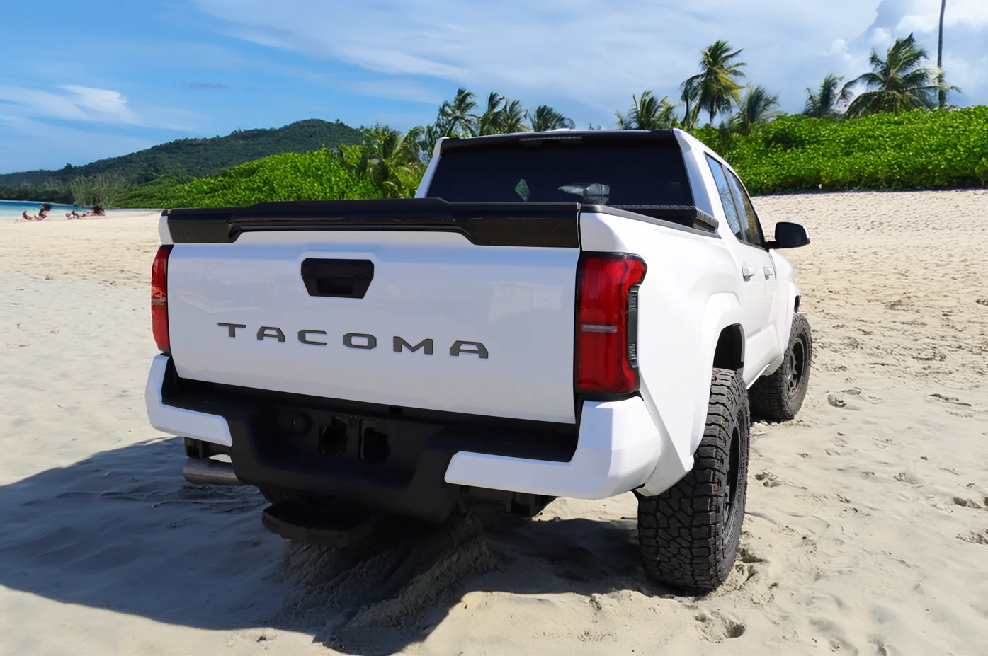 2024+ Toyota Tacoma Tailgate Applique/Spoiler 4 2024+ Toyota Tacoma Tailgate Applique/Spoiler - Image 2