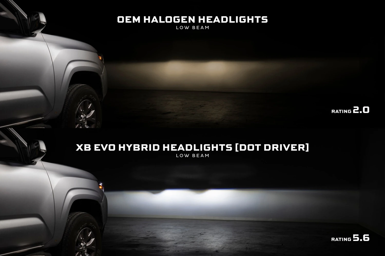 Toyota Tacoma (16-23) XB Evo Hybrid LED Headlights 5 Toyota Tacoma (16-23) XB Evo Hybrid LED Headlights - Image 3